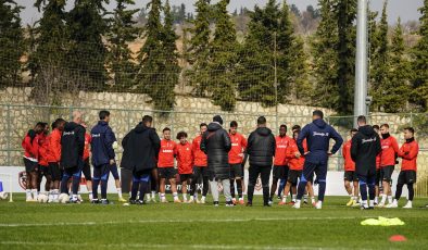 Adana Demirspor maçı hazırlıkları yoğun tempoda sürüyor