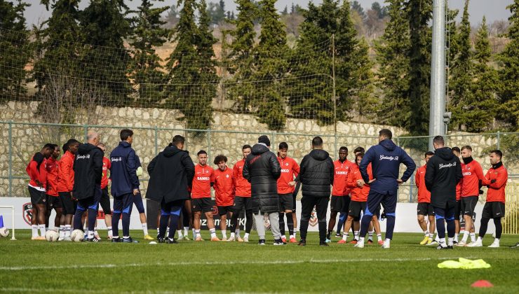 Adana Demirspor maçı hazırlıkları yoğun tempoda sürüyor