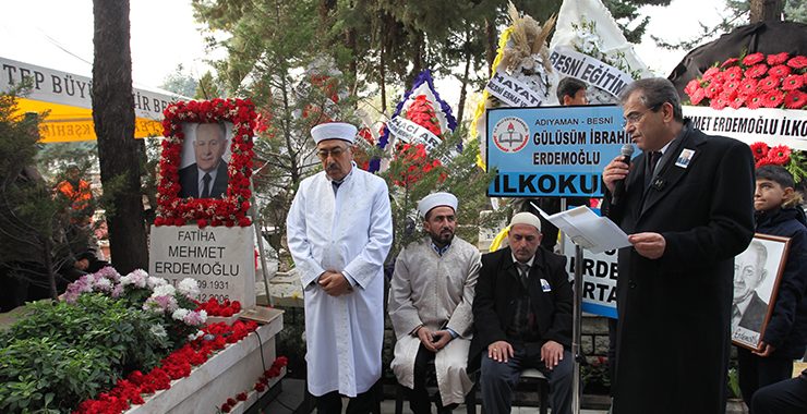 Mehmet Erdemoğlu, mezarı başında anıldı