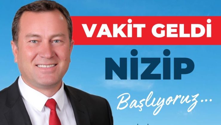 Ali Doğan Nizip’e Aday