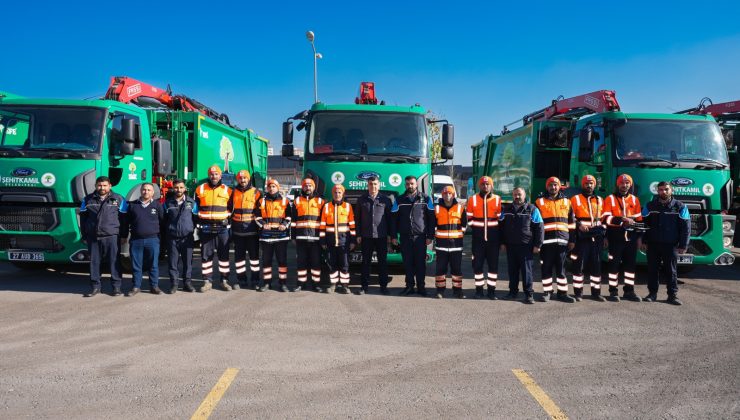 Şehitkamil Belediyesi’nden filosuna 6 yeni araç