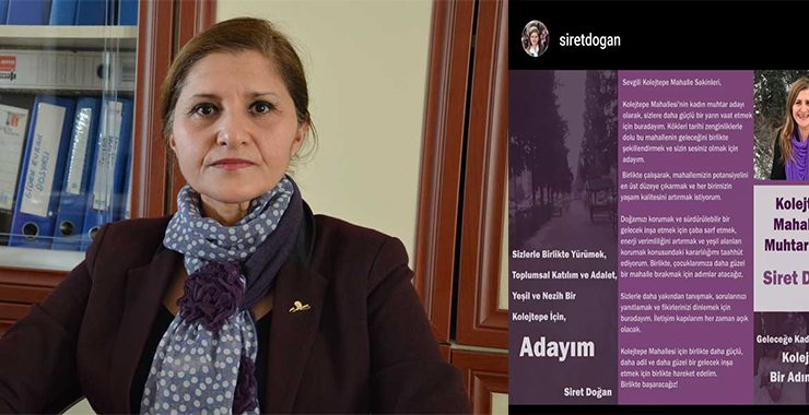 Kolejtepe’ye kadın muhtar adayı