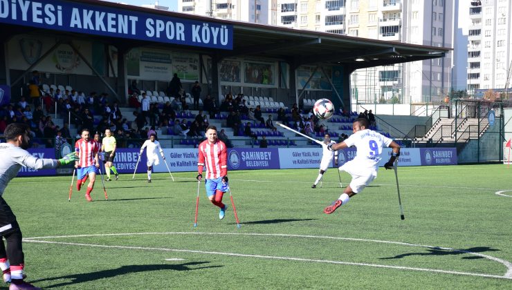 Şahinbey Ampute evinde rahat kazandı: 4-0