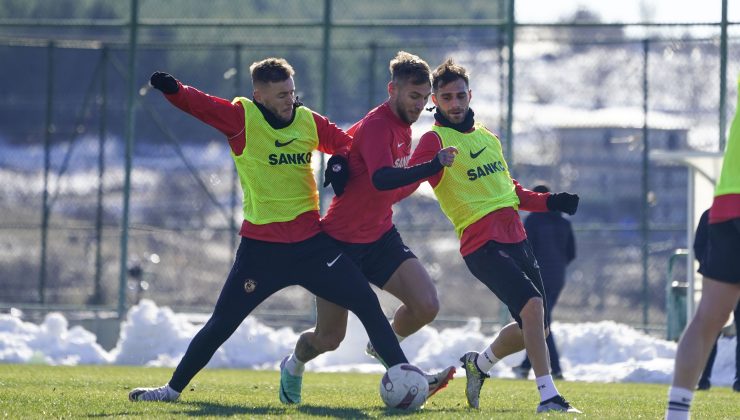 Gaziantep FK, Galatasaray maçı hazırlıklarına devam ediyor