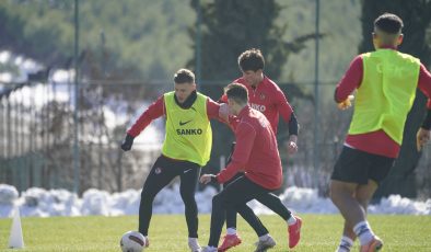 Gaziantep FK, Galatasaray maçı hazırlıklarını tamamladı