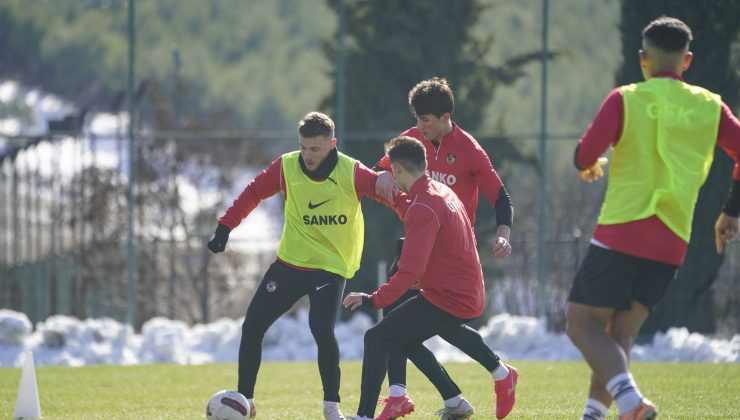 Gaziantep FK, Galatasaray maçı hazırlıklarını tamamladı