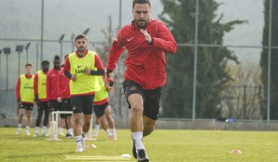 Gaziantep FK, 2023’ün son antrenmanını gerçekleştirdi