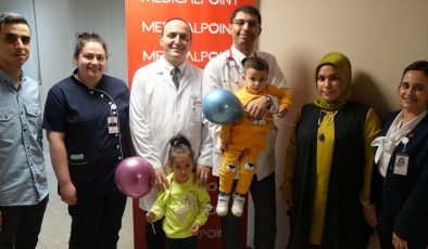 Minik lösemi hastası Medical Point’te Sağlığına Kavuştu