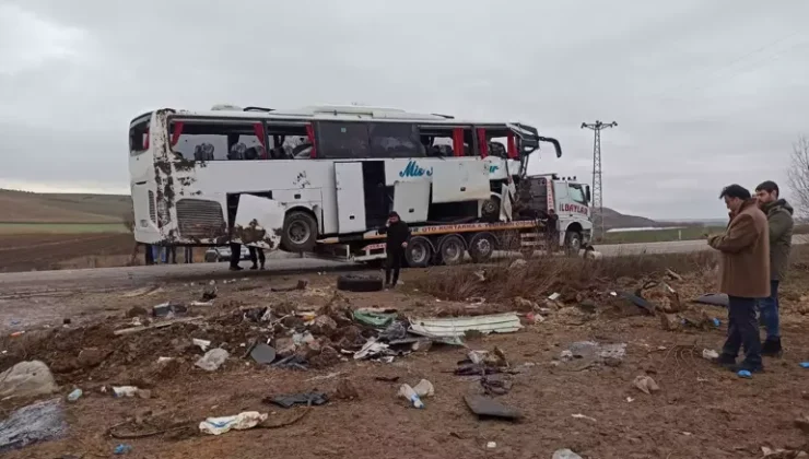 Yozgat’a giden otobüs kaza yaptı! 1 ölü, 18 yaralı…