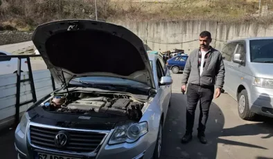 Tamire verdiği arabasının kullanıldığını söyledi, şikayetçi oldu