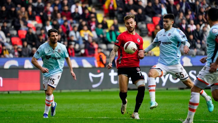 Gaziantep FK evinde Başakşehir engeline takıldı