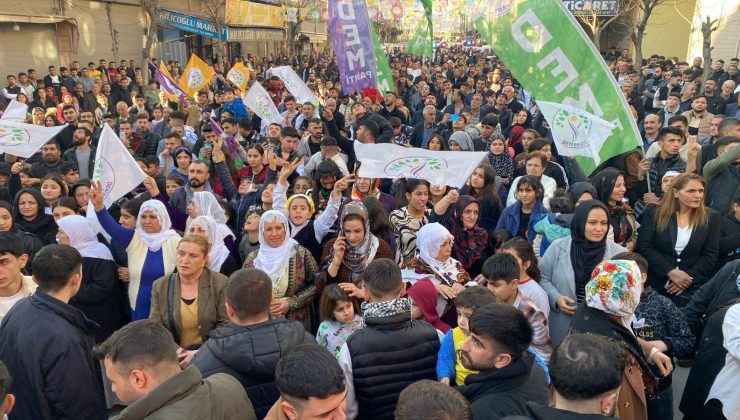 DEM PARTİ SAHAYA İNDİ!