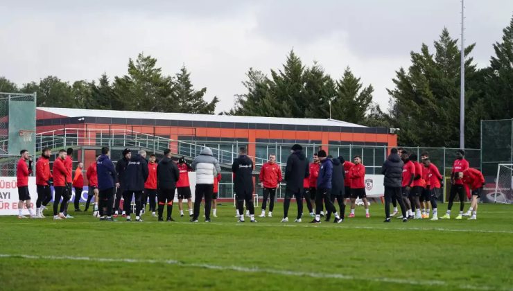 Samsunspor maçı hazırlıkları tamamlandı