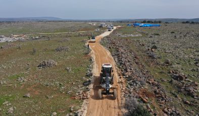 57 kırsal mahallede 500 kilometre arazi yolu açıldı