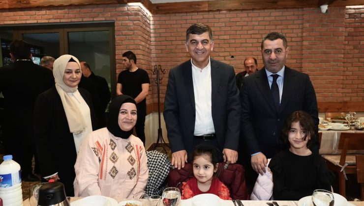 Fadıloğlu, yetim çocuklar ve anneleriyle iftar açtı