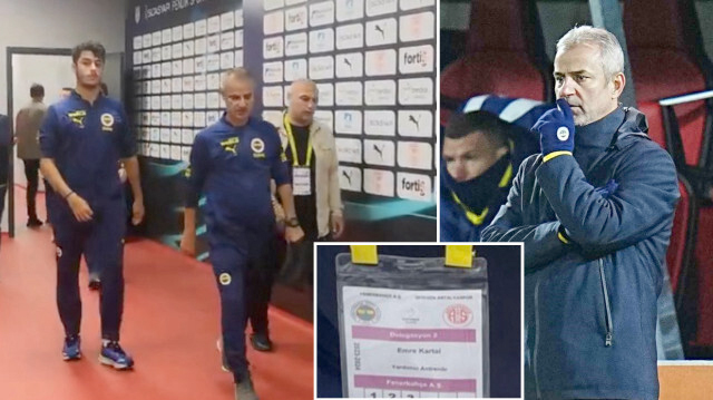 Trabzonspor maçında bir şok daha: Fenerbahçeli isim kaçak girmiş!