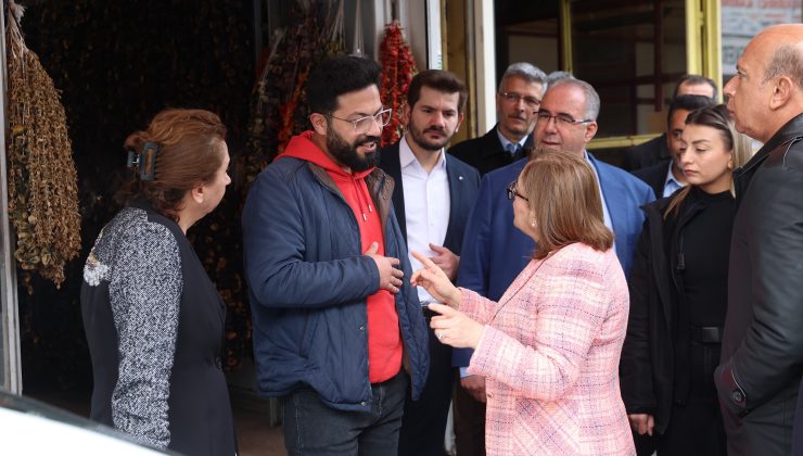 Başkan Şahin, GATEM esnafı ile bir araya geldi