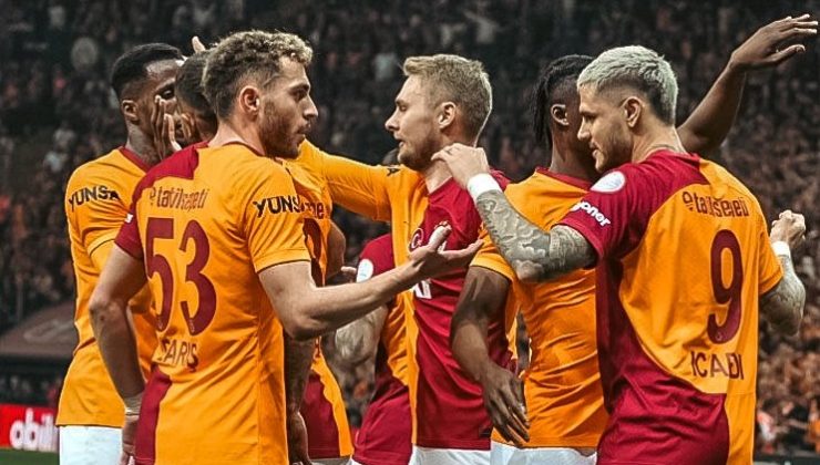 Galatasaray tek golle üç puanı aldı