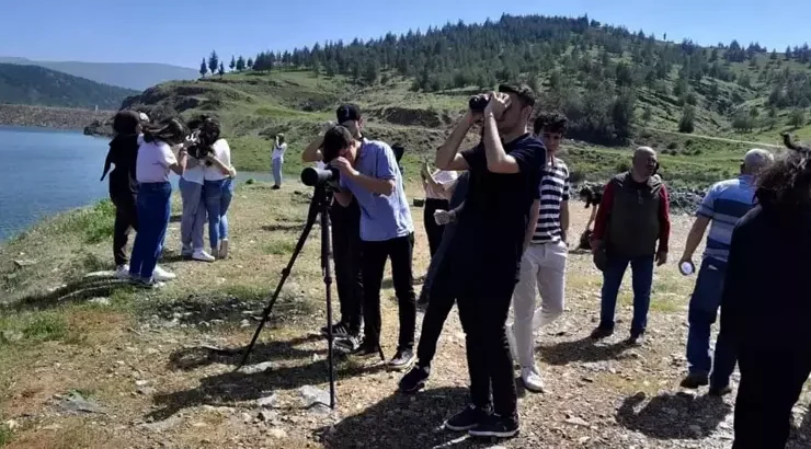 Tahta Köprü Barajı’nda kuş gözleme etkinliği