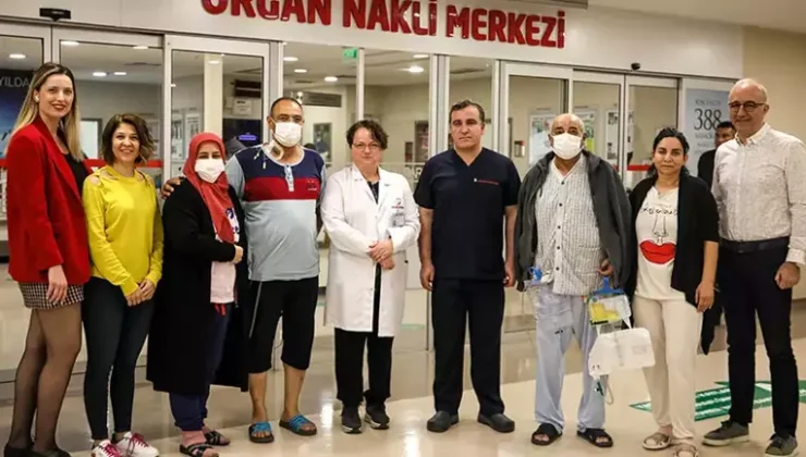 Antalya’da çapraz nakille hayata tutundular