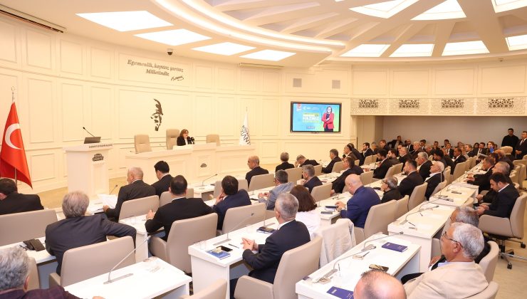 Büyükşehir Belediye Meclisi’nin yeni dönem ilk toplantısı yapıldı