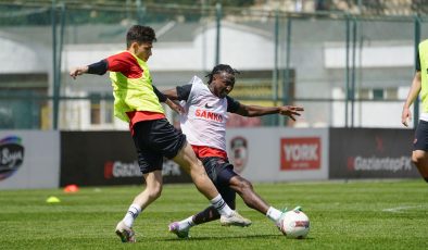 Gaziantep FK’da Ankaragücü maçı hazırlıkları başladı