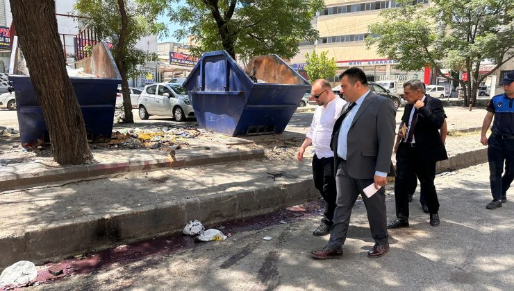 Nizip caddesi’ndeki işletmelere çevre denetimi