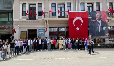 Şehitkamilli gençler Samsun’a gitti