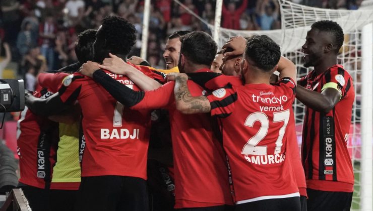 Gaziantep FK son bölümde açıldı: 3-1