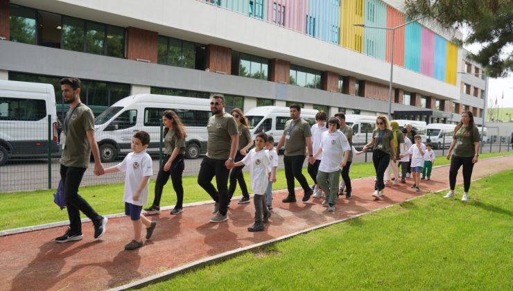 Gaziantep’te otizmli depremzede çocuklara özel etkinlik