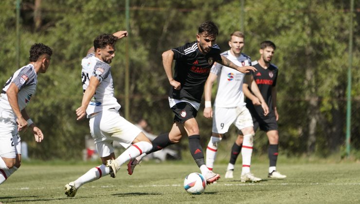 Gaziantep FK ilk hazırlık maçında berabere kaldı