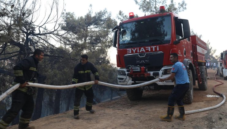 Dülükbaba yangınını 350 personel söndürebildi…