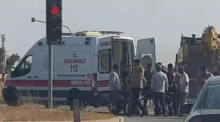 Gaziantep’te otomobil ile motosiklet çarpıştı…