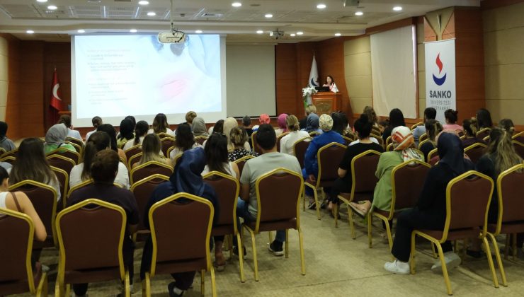 SANKO HASTANESİ’NDE GEBE OKULU AÇILDI