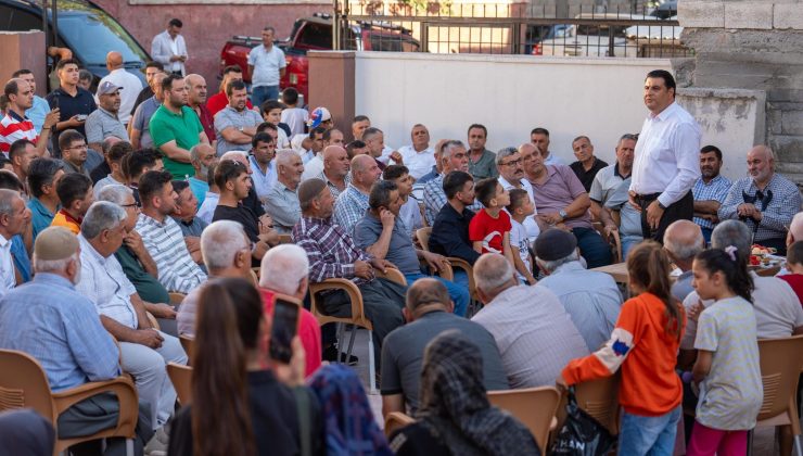 Başkan Yılmaz Öğümsöğüt Mahallesi’nde