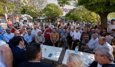 BAŞKAN YILMAZ, HALK BULUŞMALARINA DEVAM EDİYOR