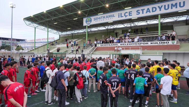 Turnuvanın şampiyonu: Gaziantep Şehitkamil Belediyespor