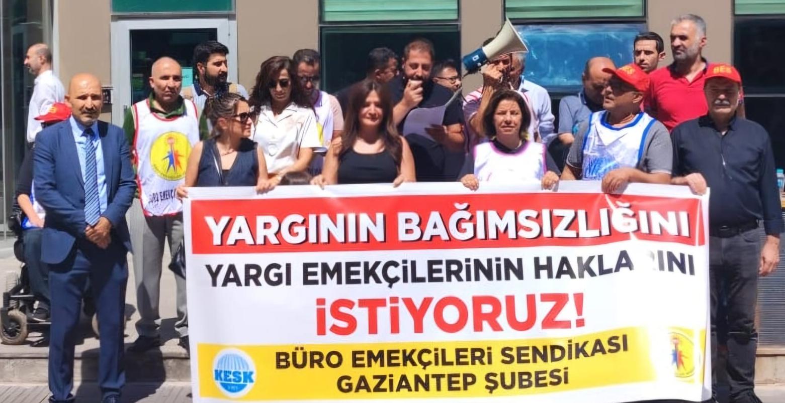 YARGI EMEKÇİLERİ ARTIK YETER DİYOR!