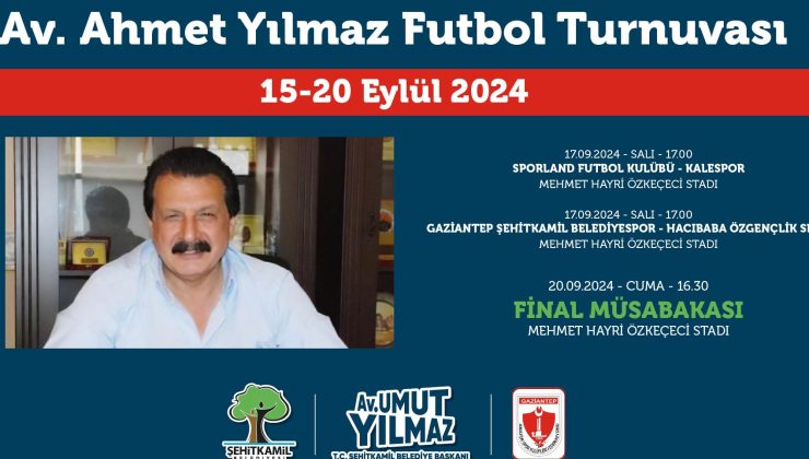 AHMET YILMAZ ADINA FUTBOL TURNUVASI