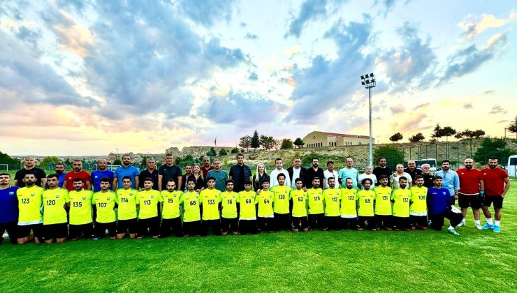 Şehitkamil Belediyespor’a Başkan morali