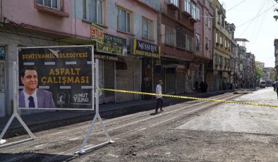 ESKİ DÜLÜK CADDESİ YENİLENDİ