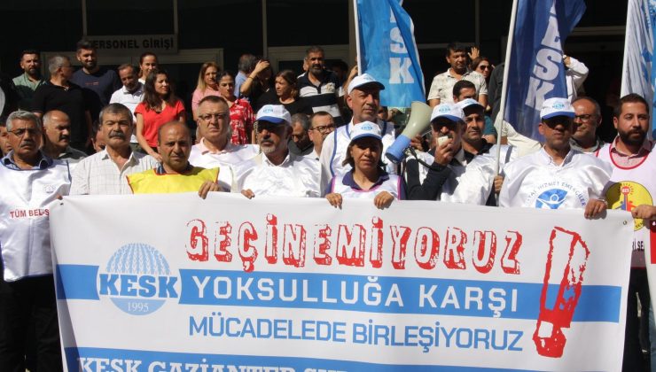 KESK Gaziantep: “Yoksulluğa karşı mücadelede birleşiyoruz”