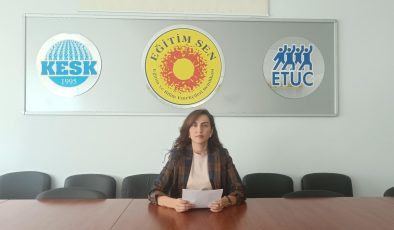 EĞİTİM SEN: CİNSİYETÇİ EĞİTİM POLİTİKALARINIZI KABUL ETMİYORUZ!