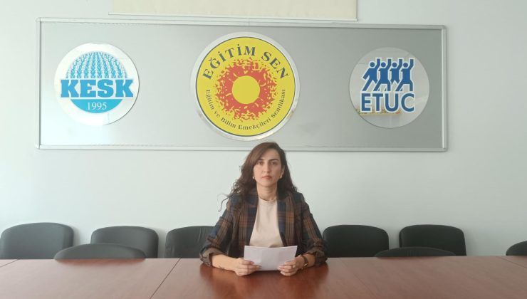 EĞİTİM SEN: CİNSİYETÇİ EĞİTİM POLİTİKALARINIZI KABUL ETMİYORUZ!