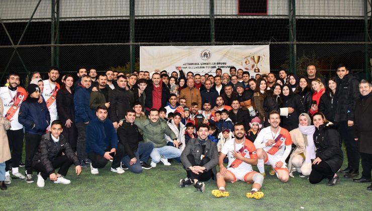 8. Altunkaya Futbol Turnuvası’nın şampiyonu Confy oldu