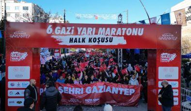  6. GAZİ YARI MARATONU BAŞLADI