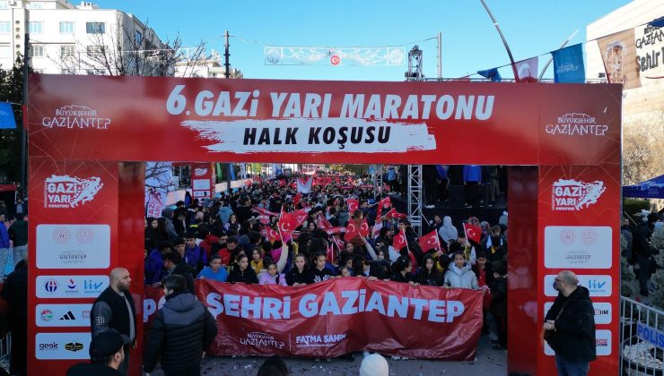  6. GAZİ YARI MARATONU BAŞLADI